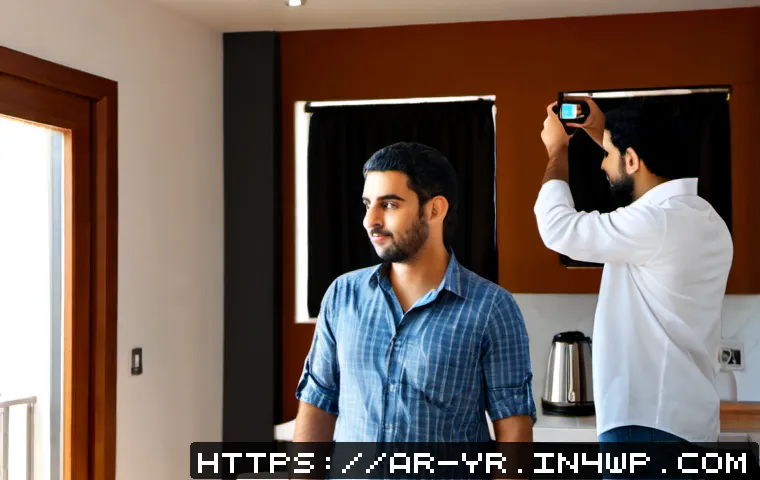Home 17 일상적인 소음 문제 해결을 위한 과학적 접근 - Photorealistic modern Arab family apartment living room, an adult wearing modest casual clothing car...